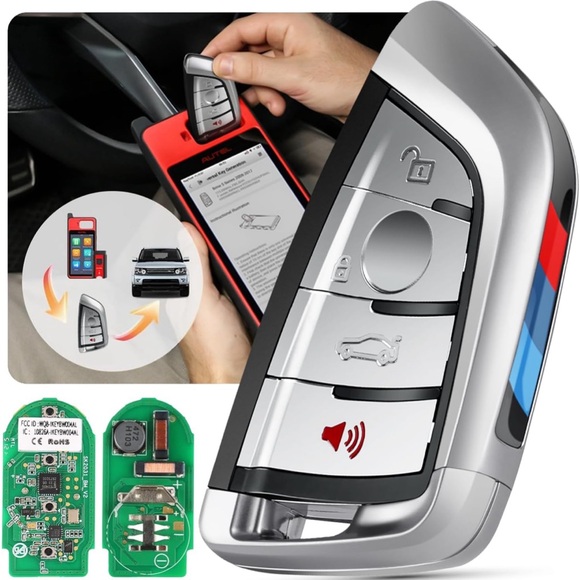 Autel MaxiIM IKEY IKEYBW004AL Work with KM100 OE-Quality Smart Key for BMW - Picture 2 of 9